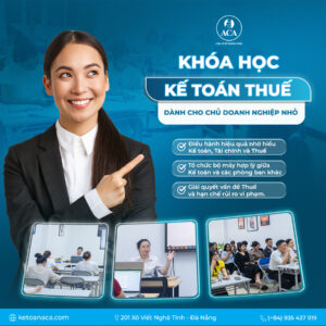 Kế Toán – Thuế Dành Cho Chủ Doanh Nghiệp Nhỏ